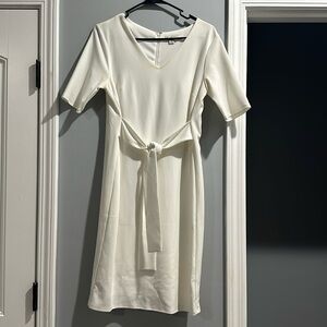 White business dress